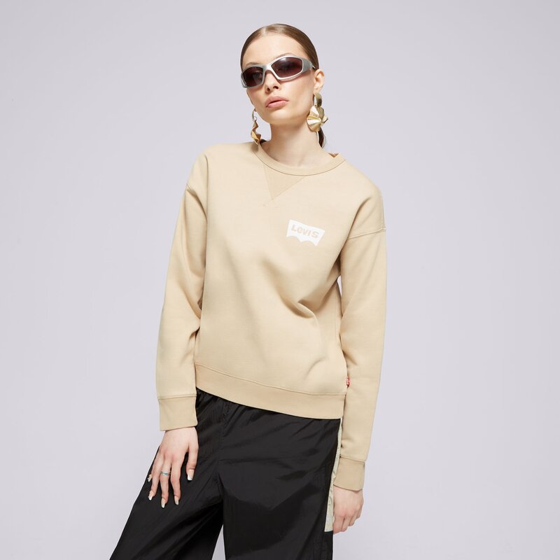 LEVI'S MIKINA GRAPHIC SIGNATURE CREW NEUTRALS