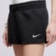 dámske šortky NIKE ŠORTKY  W NSW PHNX FLC MR STD 2IN SHRT if2132-010 farba čierna