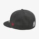 detská šiltovka NEW ERA ČIAPKA NBA HEATHER CHI BULLS BLK 80524718 farba sivá