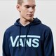pánska mikina VANS MIKINA S KAPUCŇOU MN VANS CLASSIC   PO HOODIE II DRESS  vn0a456bz561 farba tmavomodrá