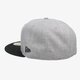 detská šiltovka NEW ERA ČIAPKA HEATHER PAT 80127113 farba sivá