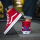 pánske skate obuv VANS SK8-HI REISSUE va2xsbmxe farba červená