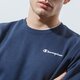 pánska mikina CHAMPION MIKINA CREWNECK SWEATSHIRT 214750bs501 farba tmavomodrá