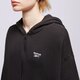 dámska mikina REEBOK MIKINA S KAPUCŇOU CL AE LONG FZ HOODIE hs4717 farba čierna