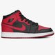 detské tenisky (obuv) AIR JORDAN 1 MID  554725-074 farba červená