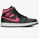 dámske tenisky (obuv) AIR JORDAN 1 MID  bq6472-004 farba čierna