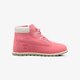 detská vychádzková obuv TIMBERLAND POKEY PINE 6IN BOOT  1950b farba ružová