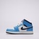 detské tenisky (obuv) AIR JORDAN 1 MID BG dq8423-405 farba biela