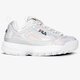 dámske tenisky (obuv) FILA DISRUPTOR M LOW WMN 10107473vw farba strieborná