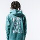 pánska mikina VANS MIKINA S KAPUCŇOU SCRATCHED PO vn0a49jmsp91 farba modrá