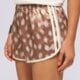 dámske šortky ADIDAS ŠORTKY  ANIMAL PRINT SPRINTER SHORT hy5046 farba hnedá