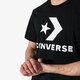 pánske tričko CONVERSE TRIČKO SS STAR CHEVRON TEE 10007888-a01 farba čierna