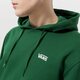 pánska mikina VANS MIKINA S KAPUCŇOU CORE BASIC PO FLEECE EDEN vn0a7ydv07w1 farba zelená