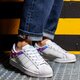 detské tenisky (obuv) ADIDAS SUPERSTARJ h03949 farba biela