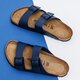 pánske šľapky BIRKENSTOCK ARIZONA BS 51751 farba modrá