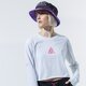 dámska mikina VANS MIKINA 66 SUPPLY TRI LS BF CROP vn0a53oqwht1 farba biela