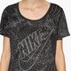 dámske tričko NIKE TRIČKO TEE-BF BURNOUT GLITCH 803993010 farba čierna