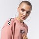 dámske šaty VANS ŠATY CHROMO II DRESS vn0a47ygzls1 farba ružová