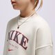 detská mikina NIKE MIKINA G NSW OOS TREND CREW PRNT fj5286-104 farba sivá