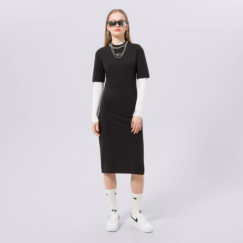 NIKE ŠATY W NSW ESSNTL MIDI