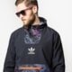 Prechodná bunda pánska (jarná/jesenná) ADIDAS BUNDA HOODIE RUNNING aj7859 farba tmavomodrá