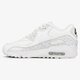 detské tenisky (obuv) NIKE AIR MAX 90 LTR SE GG 897987100 farba biela