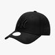 dámska šiltovka NEW ERA ČIAPKA W LEAGUE ESSENTIAL NY YANKEES BOB 80489300 farba čierna