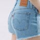 dámske šortky LEVI'S ŠORTKY  501 ORIGINAL SHORT 56327-0086 farba modrá