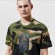 pánske tričko ADIDAS TRIČKO CAMO AOP TONGUE gn1863 farba khaki