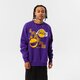 pánska mikina NIKE MIKINA LAL M NK CREW FLC CTS TEAM NBA dh9438-504 farba fialová