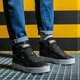 detské tenisky (obuv) PUMA CARINA MID FUR JR 30968301 farba čierna