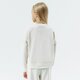 detská mikina JORDAN MIKINA JORDAN ESSENTIALS CREW GIRL 45a859-w5t farba béžová