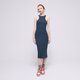 dámske šaty NIKE ŠATY W NSW NK CHLL KNT RIB MIDI DRS fn3679-478 farba tmavomodrá