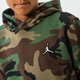 detská mikina JORDAN MIKINA S KAPUCŇOU ESSENTIALS CAMO PO BOY 95a717-e4f farba khaki
