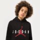 detská mikina JORDAN MIKINA S KAPUCŇOU JUMPMAN SUSTAINABLE BOY 95b910-023 farba čierna