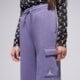 detské nohavice JORDAN NOHAVICE  JDG WJ BRKN FLC CARGO PANT BOY 45f142-pap farba fialová