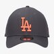 pánska šiltovka NEW ERA ČIAPKA 9FORTY LA DODGERS GRH LOS ANGELES DODGERS GRH 60141857 farba sivá
