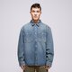 pánske košele DICKIES KOŠEĽA MECHANIC DENIM SHIRT LS dk0a87pxl231 farba modrá