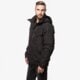 pánska zimná bunda NIKE BUNDA DWNTWN 550 HOODED 678271010 farba čierna