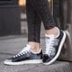 detské tenisky (obuv) ADIDAS STAN SMITH LENTIC J bb0291 farba sivá