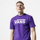pánske tričko VANS TRIČKO MN VANS CLASSIC HELIOTROPE/WHITE vn000gggymm1 farba fialová