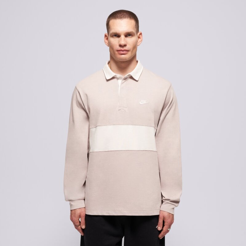 NIKE POLO M NK CLUB LS RUGBY TOP
