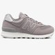dámske tenisky (obuv) NEW BALANCE WL574MMS wl574mms farba sivá
