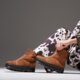 dámska vychádzková obuv DR.MARTENS ZEBZAG RIGGER BOOT WARM LINED 42023200 farba hnedá