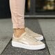 dámske tenisky (obuv) PUMA BASKET PLATFORM MET SAF 36459401 farba béžová