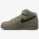 pánske tenisky (obuv) NIKE AIR FORCE 1 MID '07  315123205 farba khaki