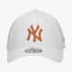 pánska šiltovka NEW ERA ČIAPKA 940 NYY WHT NEW YORK YANKEES WHITOF 60240311 farba biela