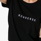 dámske tričko CONFRONT TRIČKO SS NONSENSE TEE cf19tsd27002 farba čierna
