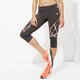 dámske nohavice ADIDAS LEGGINGS AZ SW 3/4 TGT W s93594 farba čierna