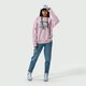 dámska mikina ADIDAS MIKINA CREW hl0043 farba ružová